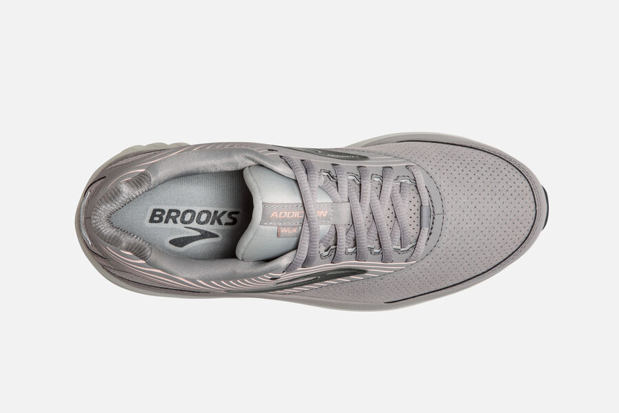 Brooks Israel Addiction Walker Suede Running Shoes Womens - Grey - KHL-937514